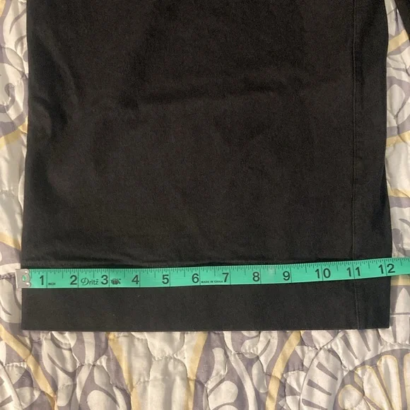 Spanx Black Wide Leg Capri Pull On Pant Size XL Petite - Picture 3 of 15